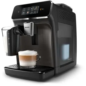Philips Series 2300 LatteGo EP2334/10 Macchina da caffè automatica, 4 bevande, cappuccinatore, 1.8 L, macine in ceramica 4