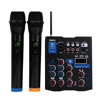 KARMA - Mixer audio MXW 5 - Black 4