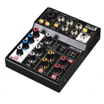 Proel Mixer audio stereo con interfaccia usb e Bluetooth - IS2MIX3UB 4