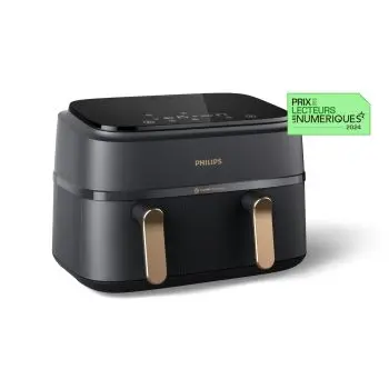 Philips 3000 series Airfryer doppio cestello, friggitrice ad aria da 9.0L, 12 metodi di cottura, App per ricette NA352/00 4