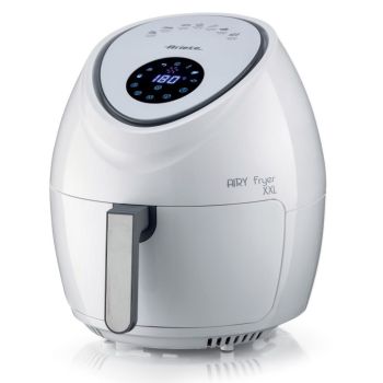 Ariete 4618, Airy Fryer XXL, Friggitrice ad Aria, 5,5 Litri, Frigge Senza Olio 2,5 kg di Patatine, 1800 Watt, White 2