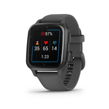 Garmin Venu Sq 2, Smartwatch, Display 1,4" AMOLED, GPS, Cardio, SpO2, 25+ App Sport & Fitness, Workout, Coach, Pay, Autonomia fino a 11 giorni (Slate & Shadow Gray) 2