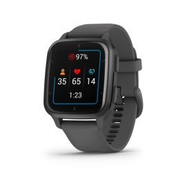 Garmin Venu Sq 2, Smartwatch, Display 1,4" AMOLED, GPS, Cardio, SpO2, 25+ App Sport & Fitness, Workout, Coach, Pay, Autonomia fino a 11 giorni (Slate & Shadow Gray) 3