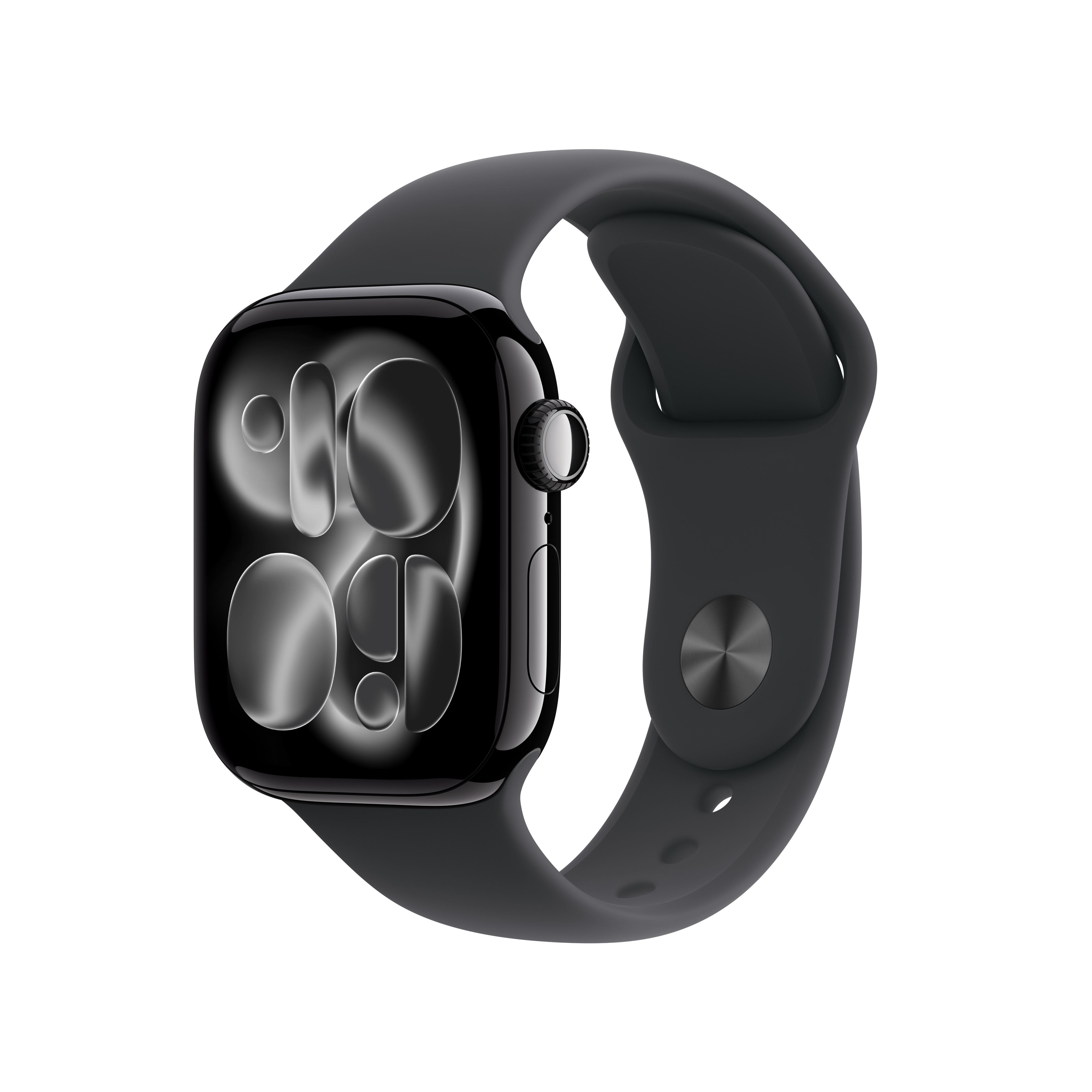 Apple Watch Series 11 GPS 42mm Cassa Alluminio Jet Black con Sport Band Black - M/L