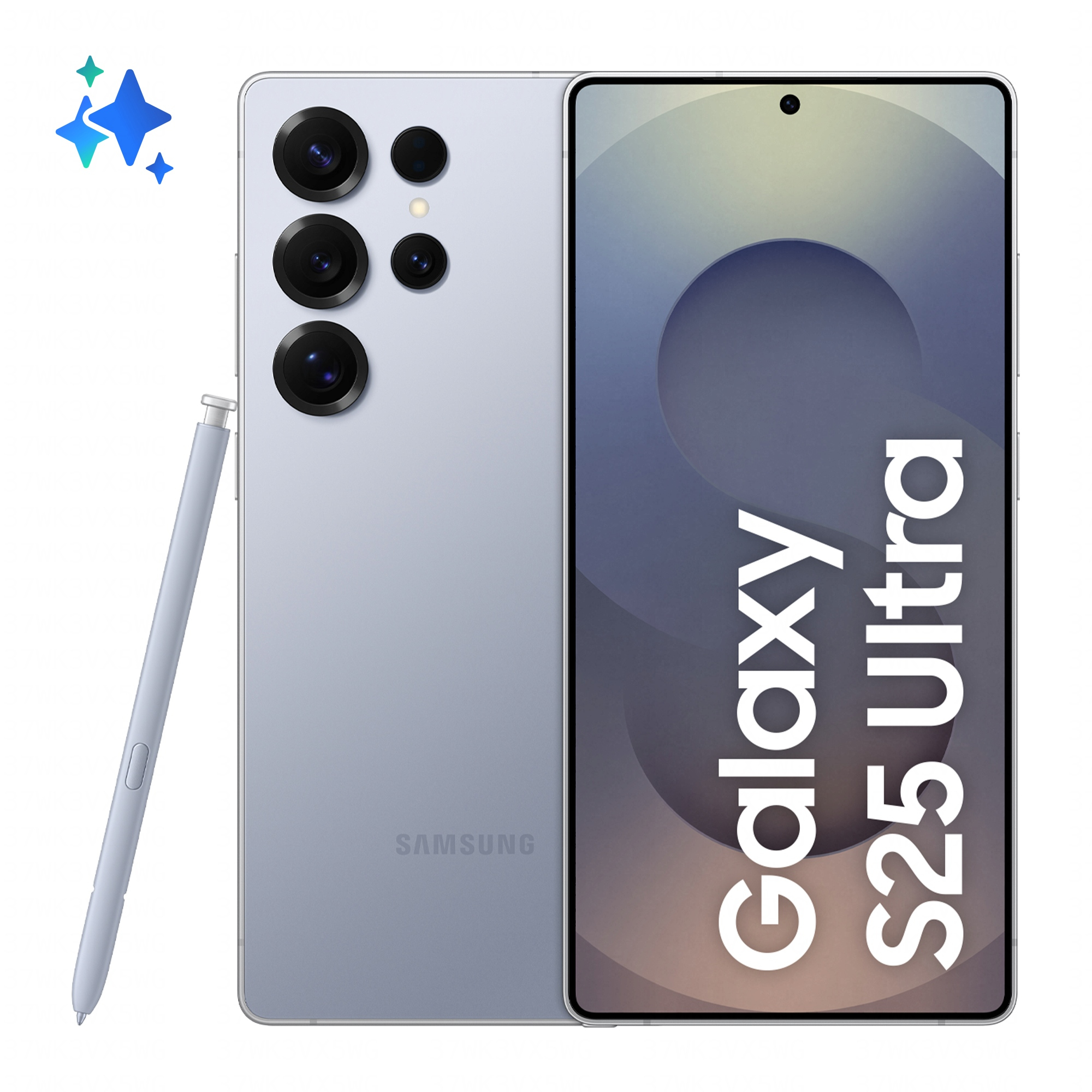 Samsung Galaxy S25 Ultra Smartphone AI, Display 6.9'' QHD+ Dynamic AMOLED 2X, Camera 200MP, RAM 12GB, 512GB, 5.000 mAh, Titanium SilverBlue