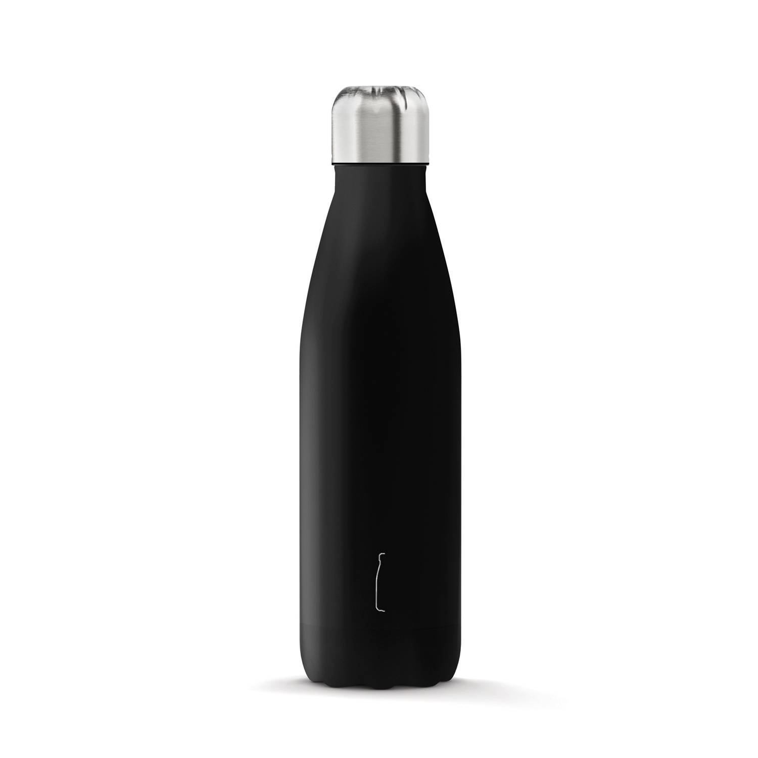 The Steel Bottle Classic Uso quotidiano 500 ml Acciaio inox Black