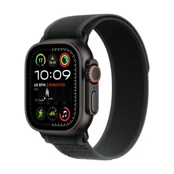 Apple Watch Ultra 2 GPS + Cellular 49mm Cassa Titanium Black con Black Trail Loop - M/L 4