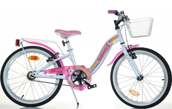 Dino Bikes Bicicletta 20" unicorno - 204R-UN