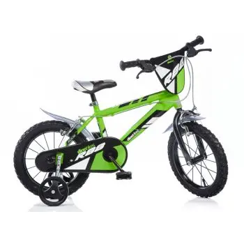 Dino Bikes Bici Bimbo 16" 5-8 anni Green 4