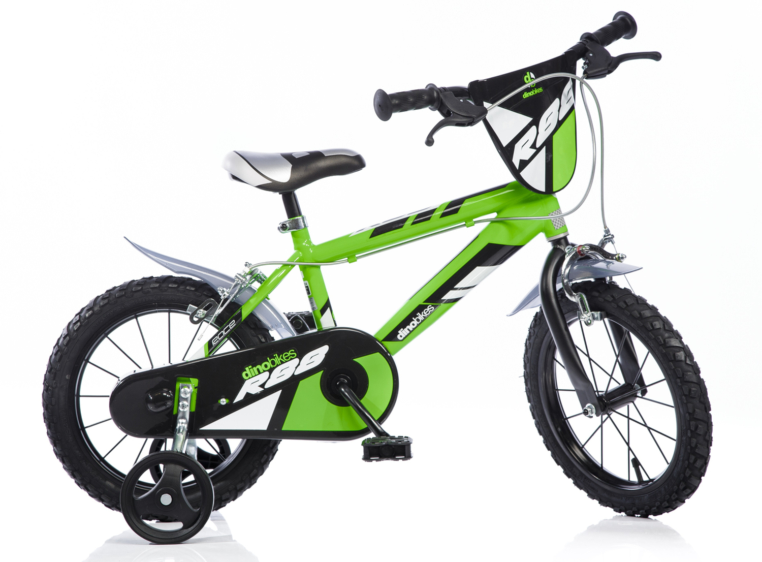 Dino Bikes Bici Bimbo 16" 5-8 anni Green