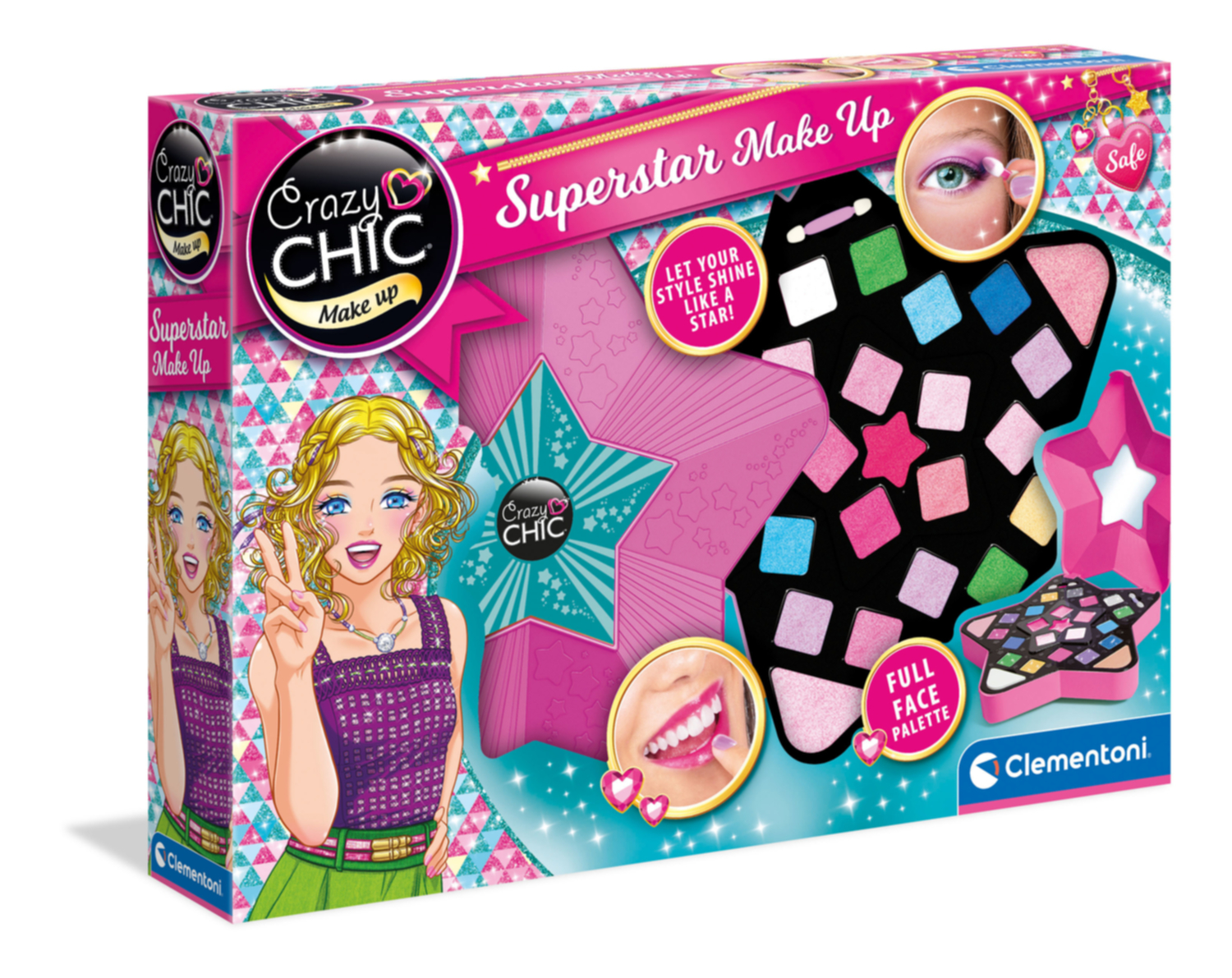 Clementoni Crazychic Superstar Make Up