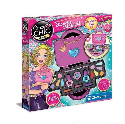 Clementoni Crazy chic trousse lovely make up - 18743