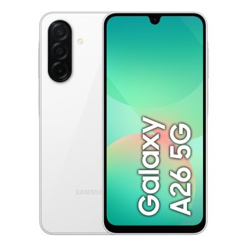 Samsung Galaxy A26 5G, Smartphone with Smart Features, Display Super AMOLED 6.7”, 6GB RAM, 128GB, Battery 5.000 mAh, Expandable Storage, White 2