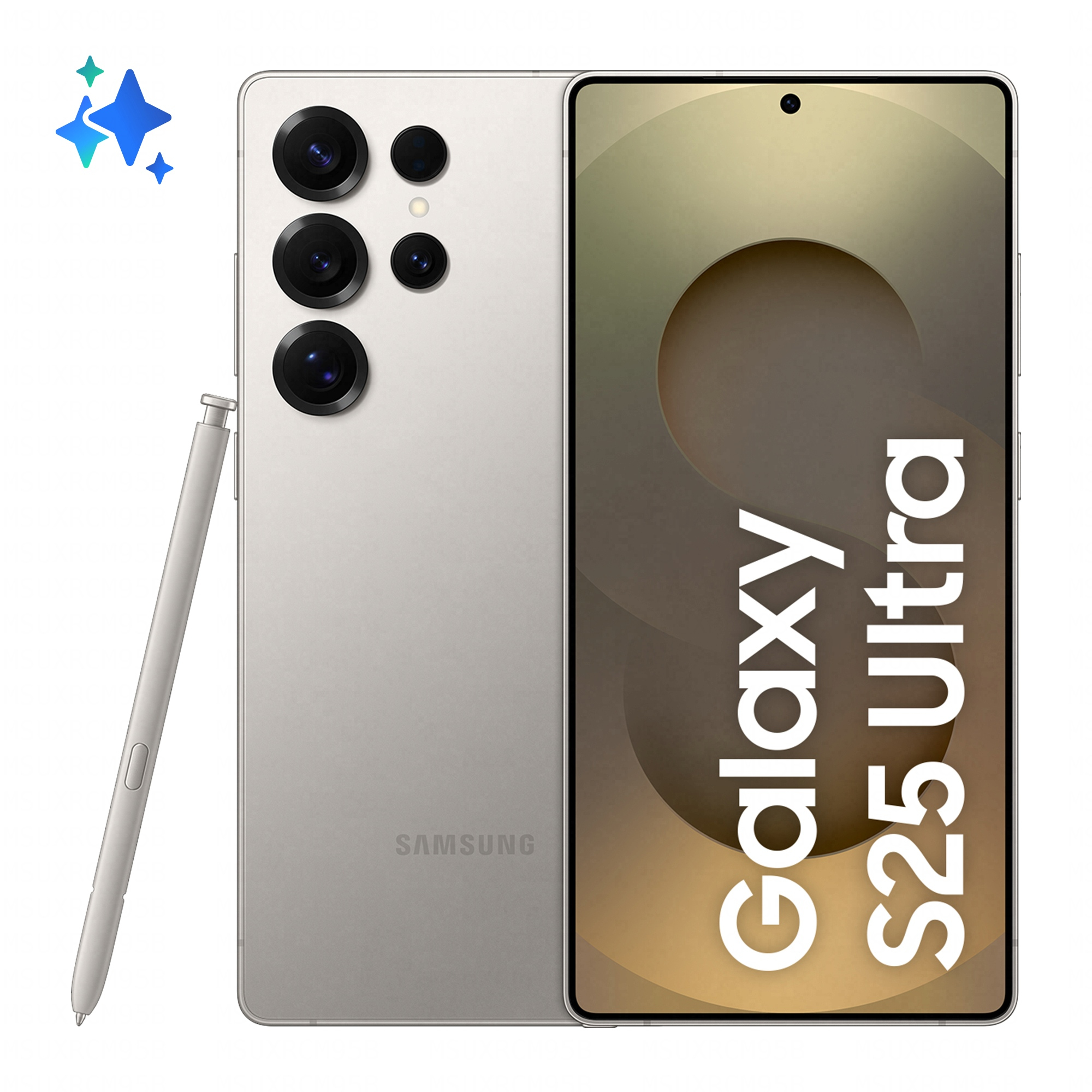 Samsung Galaxy S25 Ultra 17,5 cm (6.9") Dual SIM Android 15 5G USB Type-C 12 GB 512 GB 5000 mAh Gray, Titanium