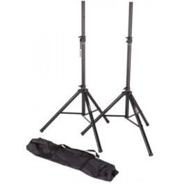 Proel Coppia di supporti in acciao per sostenere casse acustiche monitor speakers con borsa per trasporto - FREE180KITV2 3