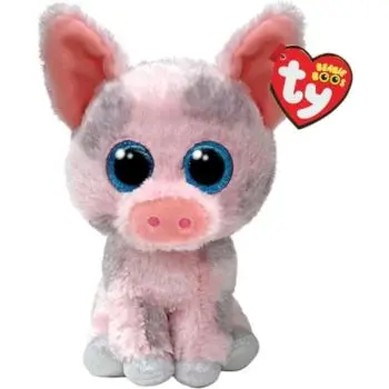 Beanie boos T37318 maialino con occhi glitterati, 15cm 4