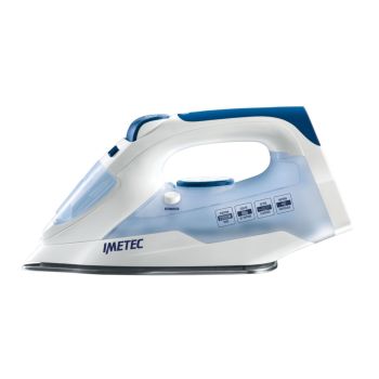 Imetec TITANOX K109 Ferro da stiro a secco e a vapore Acciaio inossidabile 2000 W Blue, White 2
